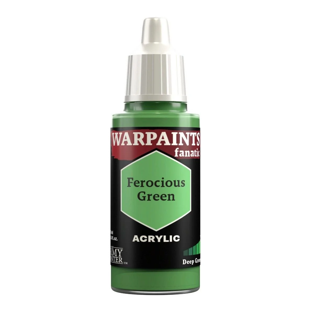 The Army Painter - Warpaint Fanatic - Ferocious Green (18ml)