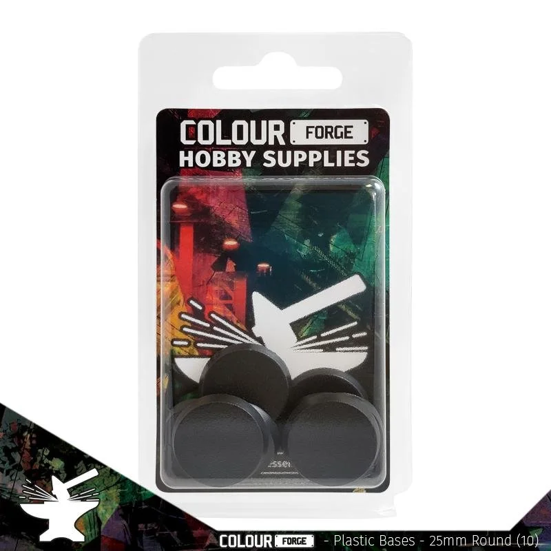 Colour Forge - Plastic Bases (25mm round)