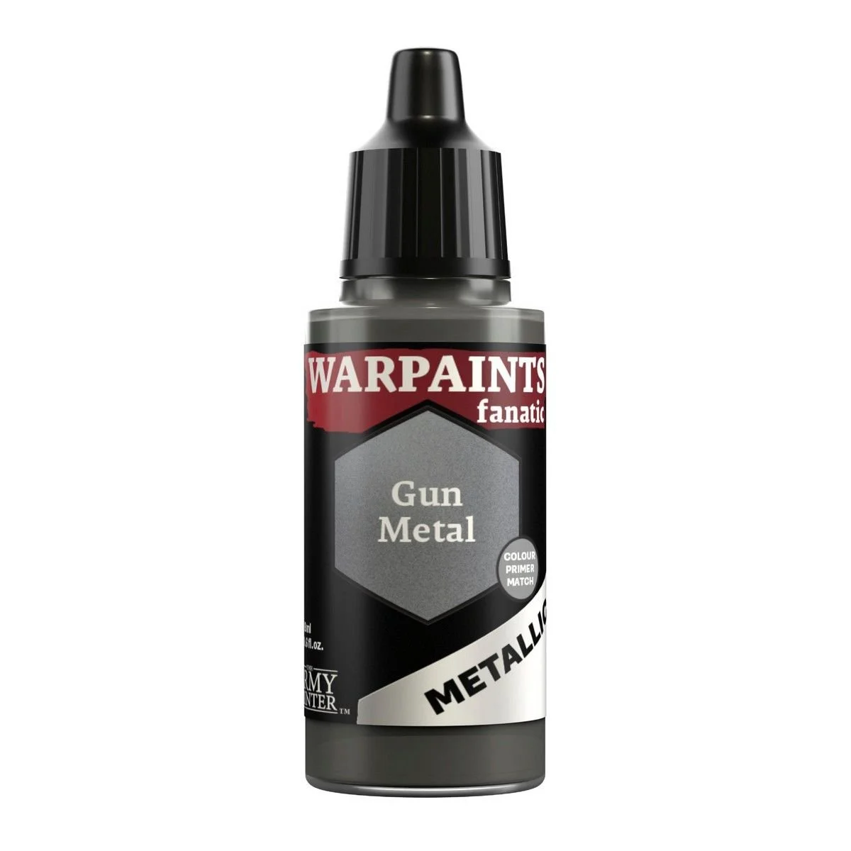 The Army Painter - Warpaint Fanatic - Metallic: Gun Metal (18ml)