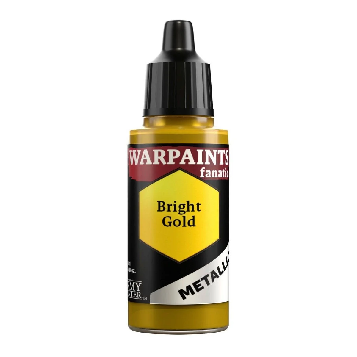 The Army Painter - Warpaint Fanatic - Metallic: Bright Gold (18ml)