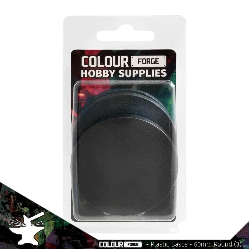 Colour Forge - Plastic Bases (60mm round)