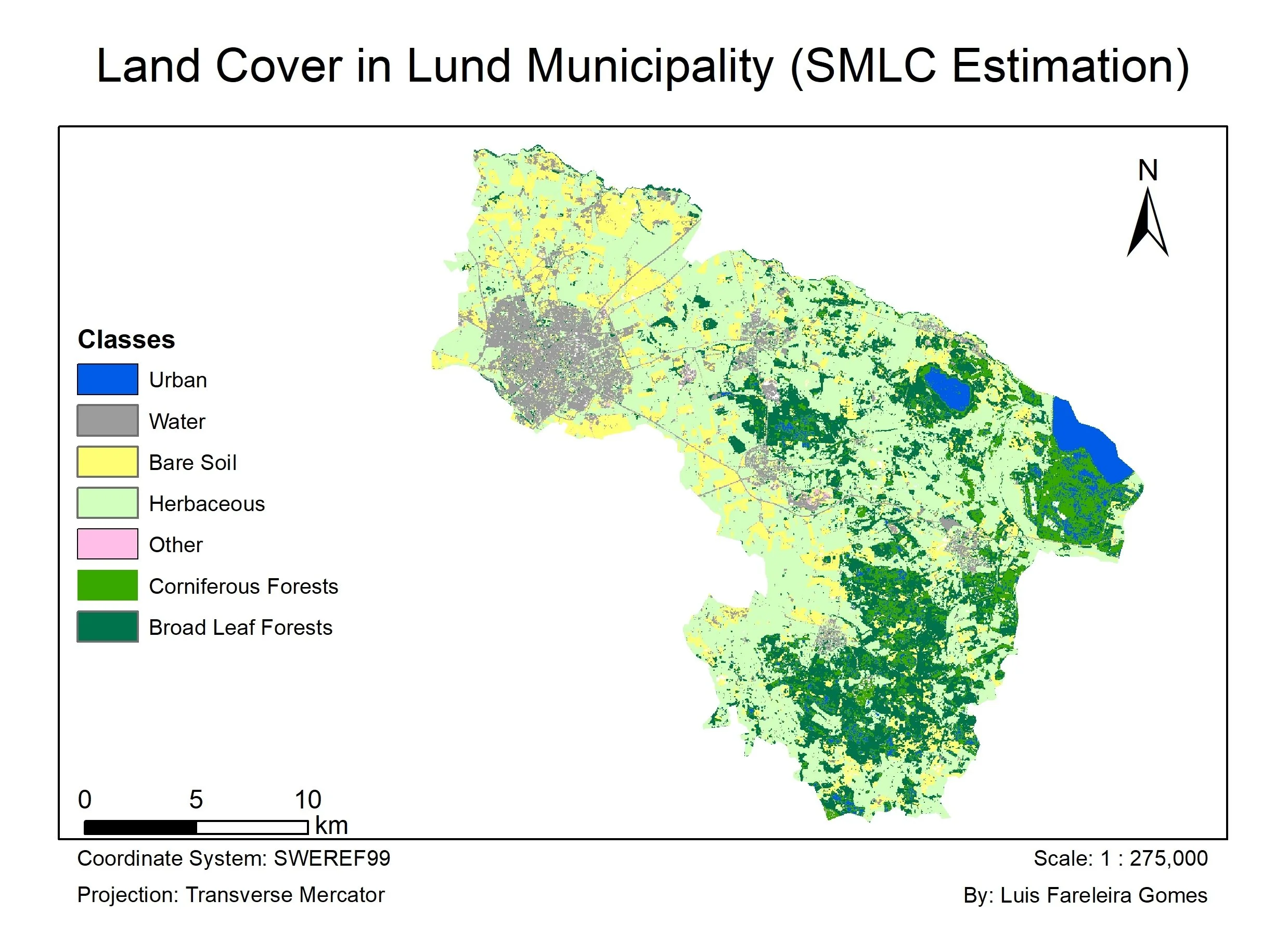 Land cover GIS