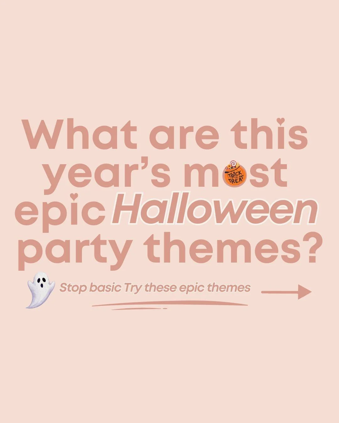 ✨ Ready to take your Halloween party from basic to unforgettable? 🎃
The secret is all in the theme &mdash; it sets the vibe, the energy, and what your guests will be talking about long after the night ends.

Here are 3 epic themes to inspire your sp
