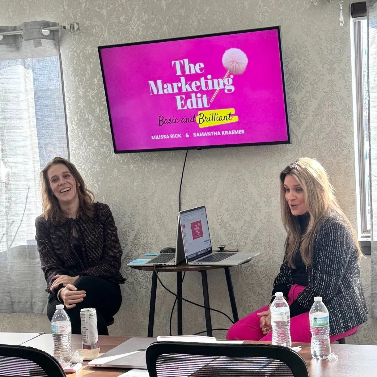 We just ran our first workshop using material from The Marketing Edit&hellip; and we&rsquo;re still riding the high. ✨

We sat with business owners doing a million things &mdash; and brought them back to basics.

No fluff.
No jargon.
No 37-step funne