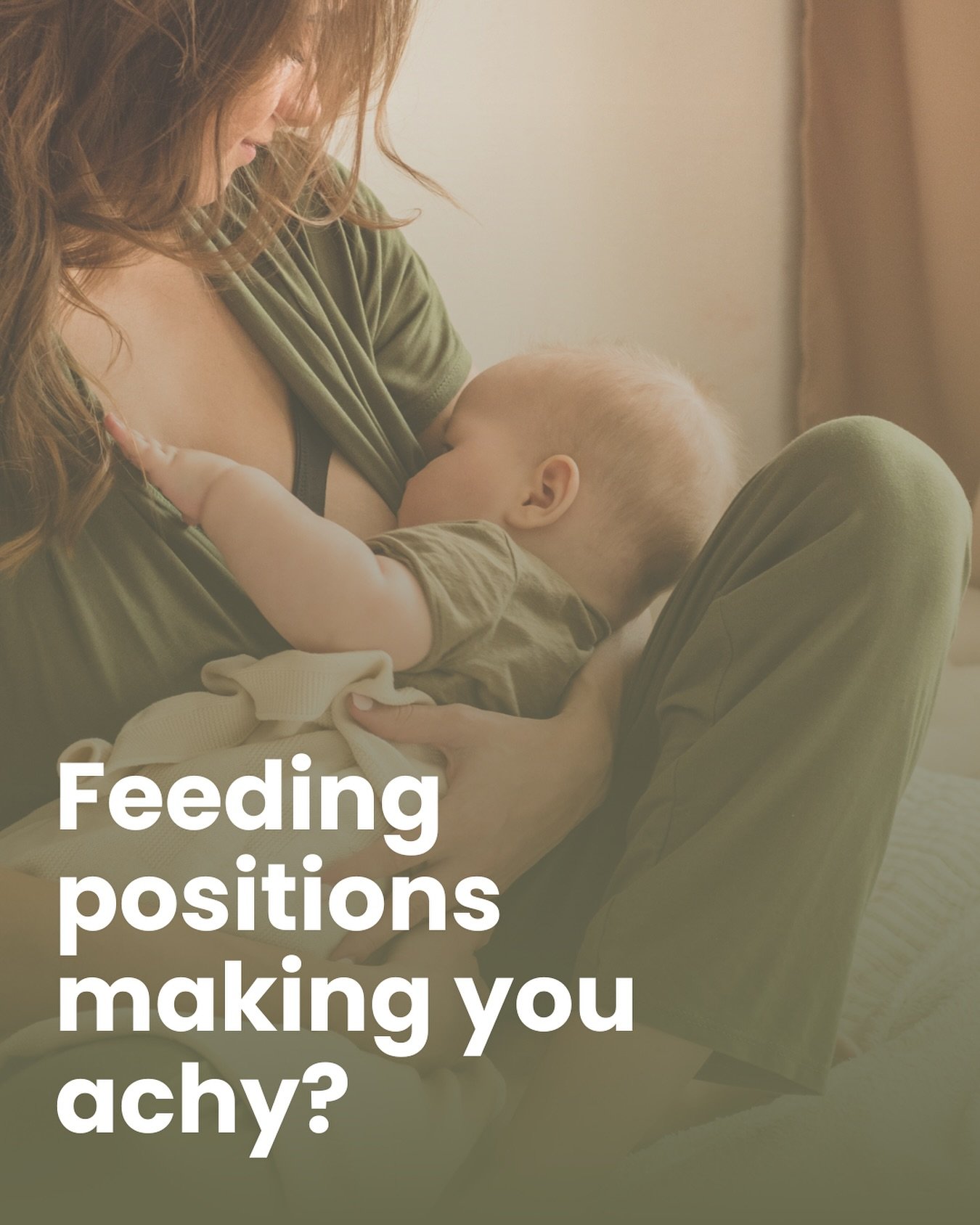 Neck and shoulder tension during feeds is incredibly common, not because anything is &lsquo;wrong&rsquo;, but because the posture is repetitive and often slightly rounded. Understanding how your feeding position affects your body can help you make si