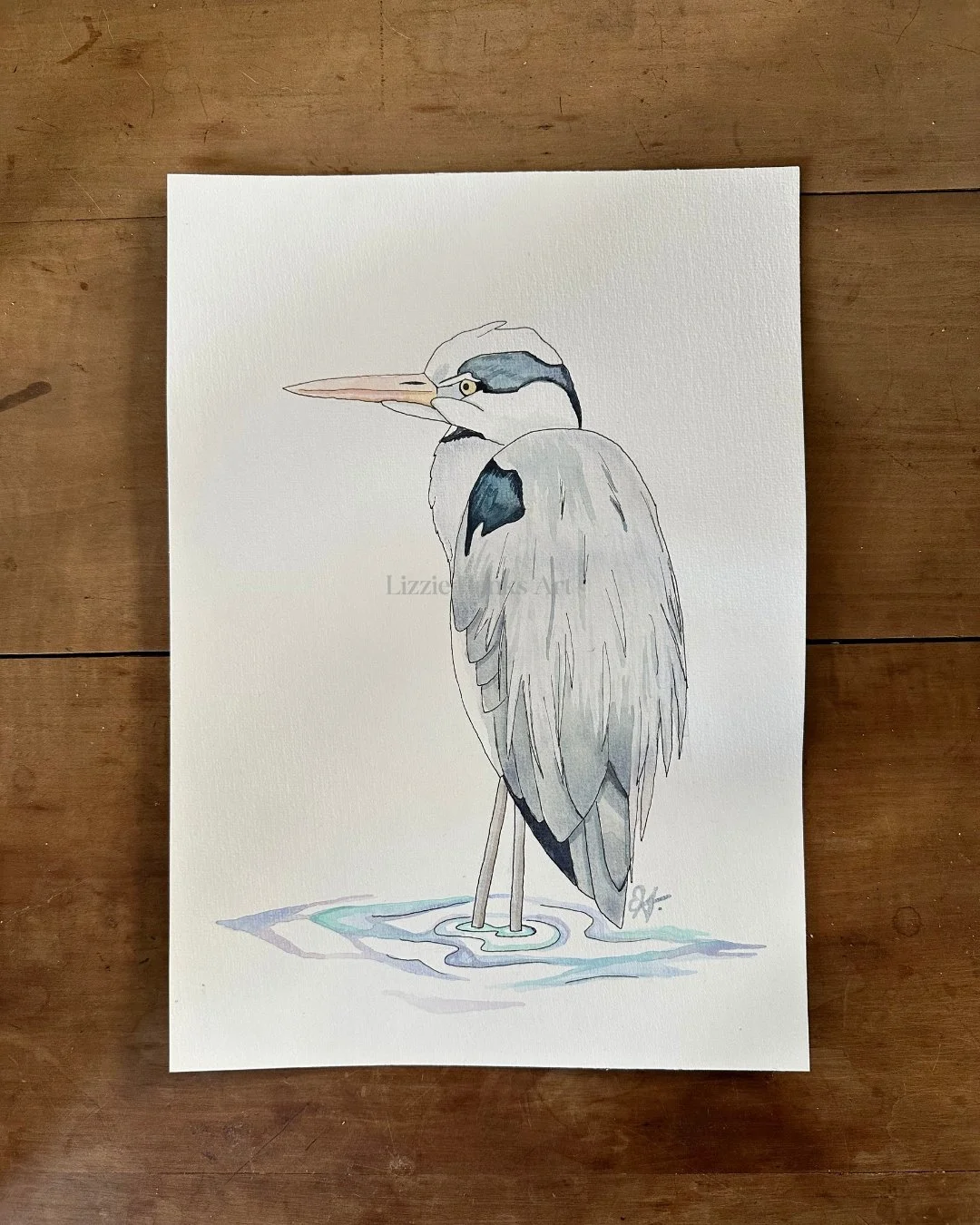 Great Blue Heron (Original)