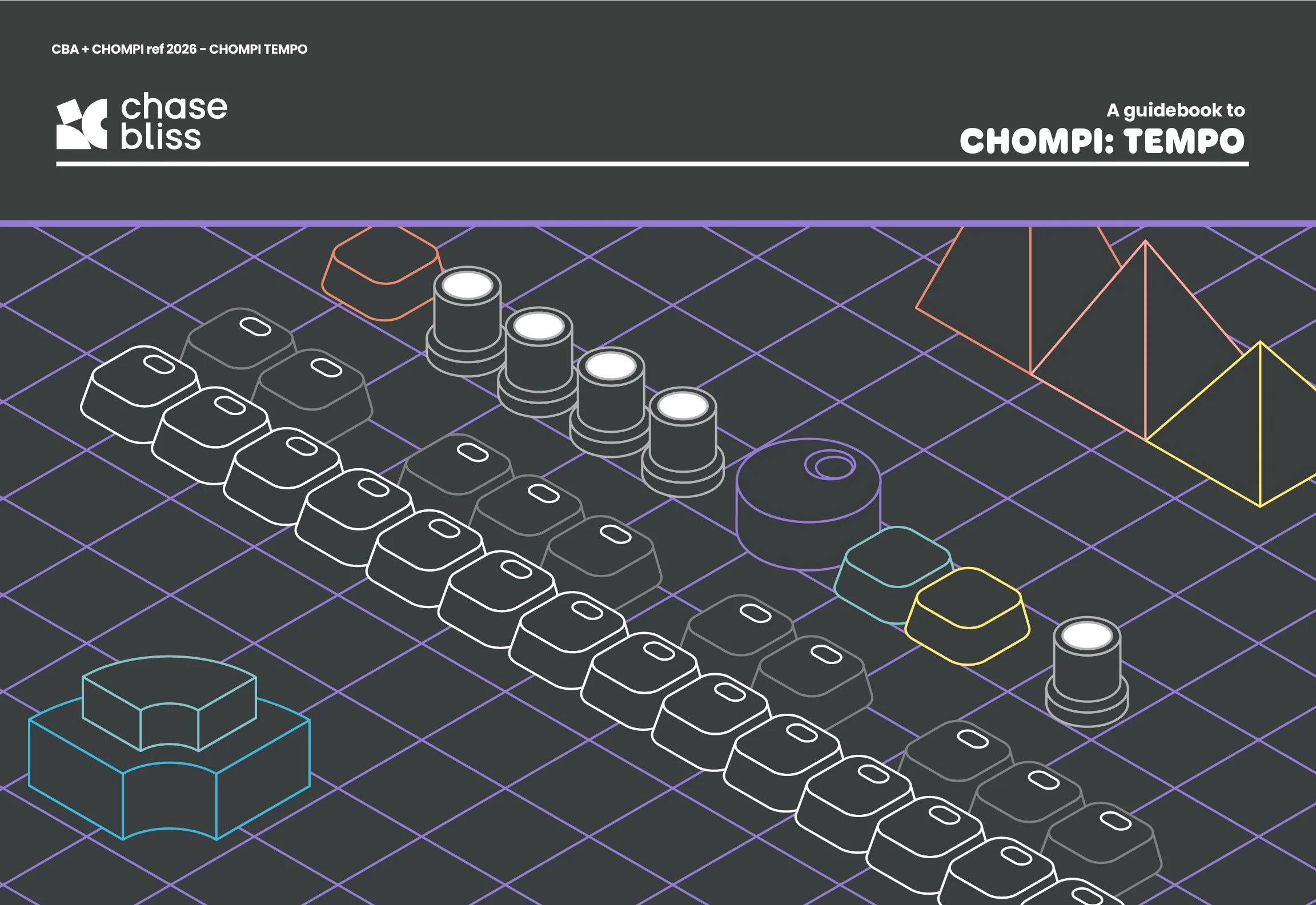 Cover of the CHOMPI TEMPO manual.