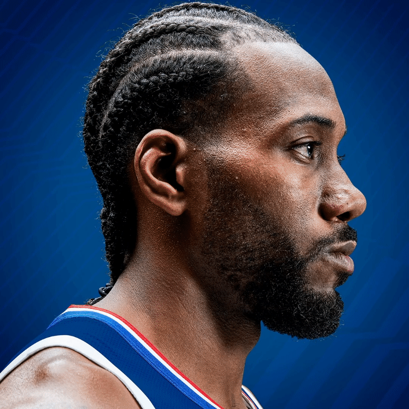 X2 Energy organic social ad for beverage campaign featuring NBA All-Star Kawhi Leonard with the message “What's fueling Kawhi this off-season?.”
