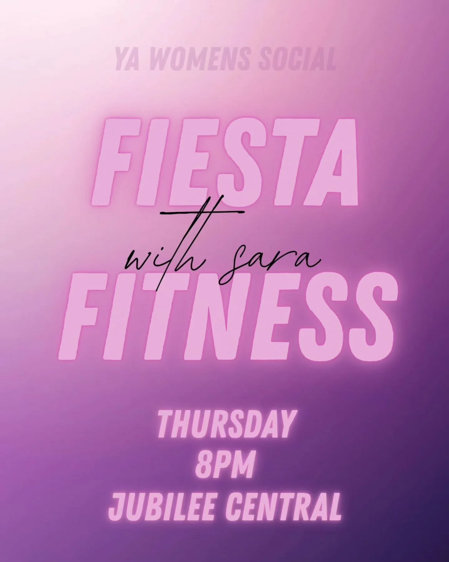 Fiesta Fitness with Sara 👯&zwj;♀️ Ladies this one is for you! This Thursday at Jubilee Central, be ready to get your samba on ✨

Sign up with the link in bio 🎟️