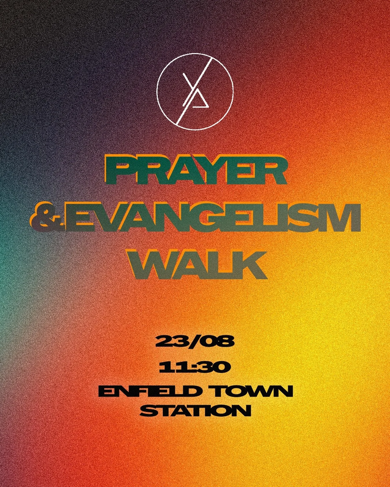 PRAYER &amp; EVANGELISM: Details are here for the walk this Saturday 🔥

Let us know you&rsquo;re coming - link in the bio (and story)