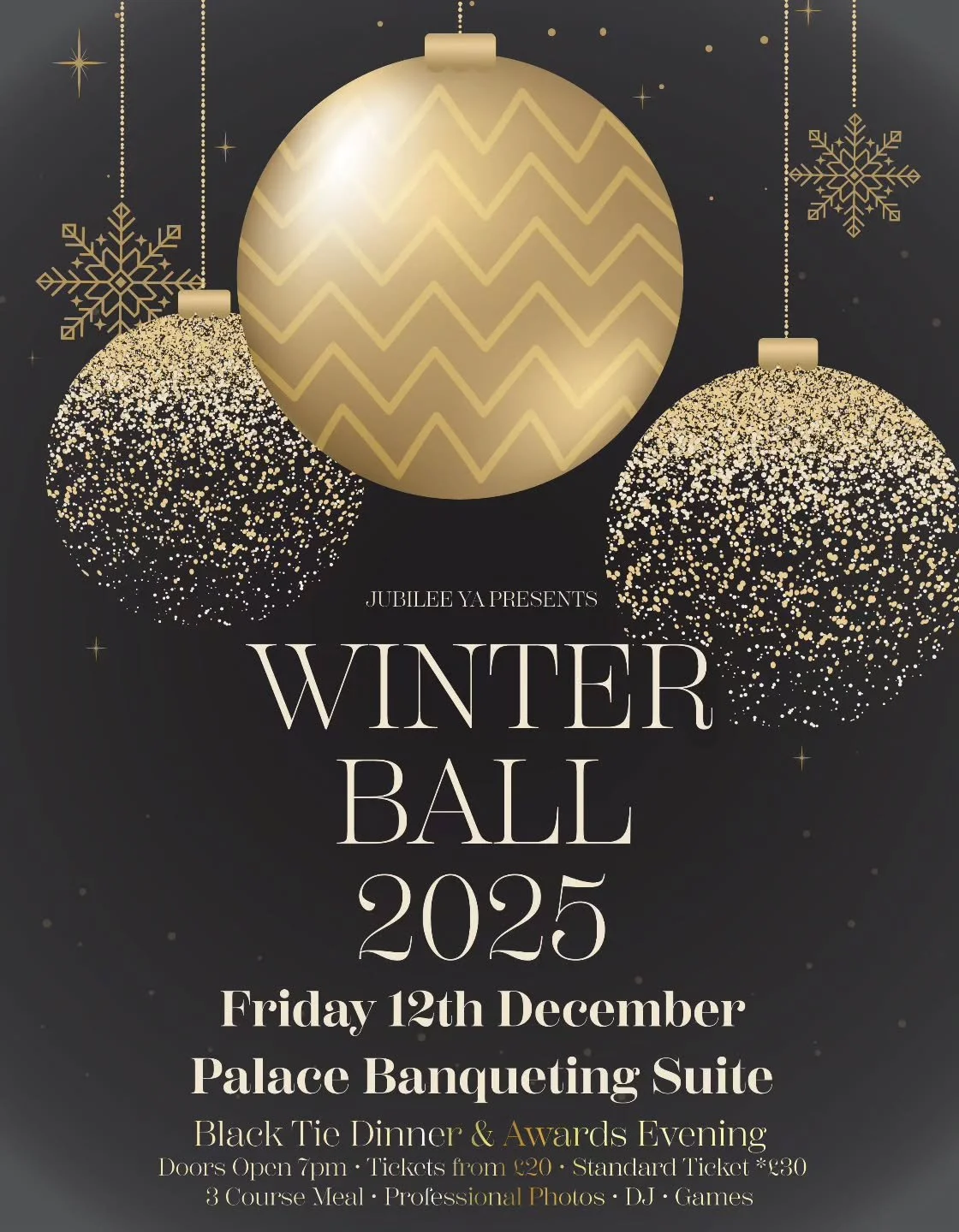 T-Minus 14 days until Winterball 2025 ❄️ If you don't already have your tickets, no need to panic!&nbsp;

Use the link in bio and join us for an amazing evening of entertainment and fellowship 🫂