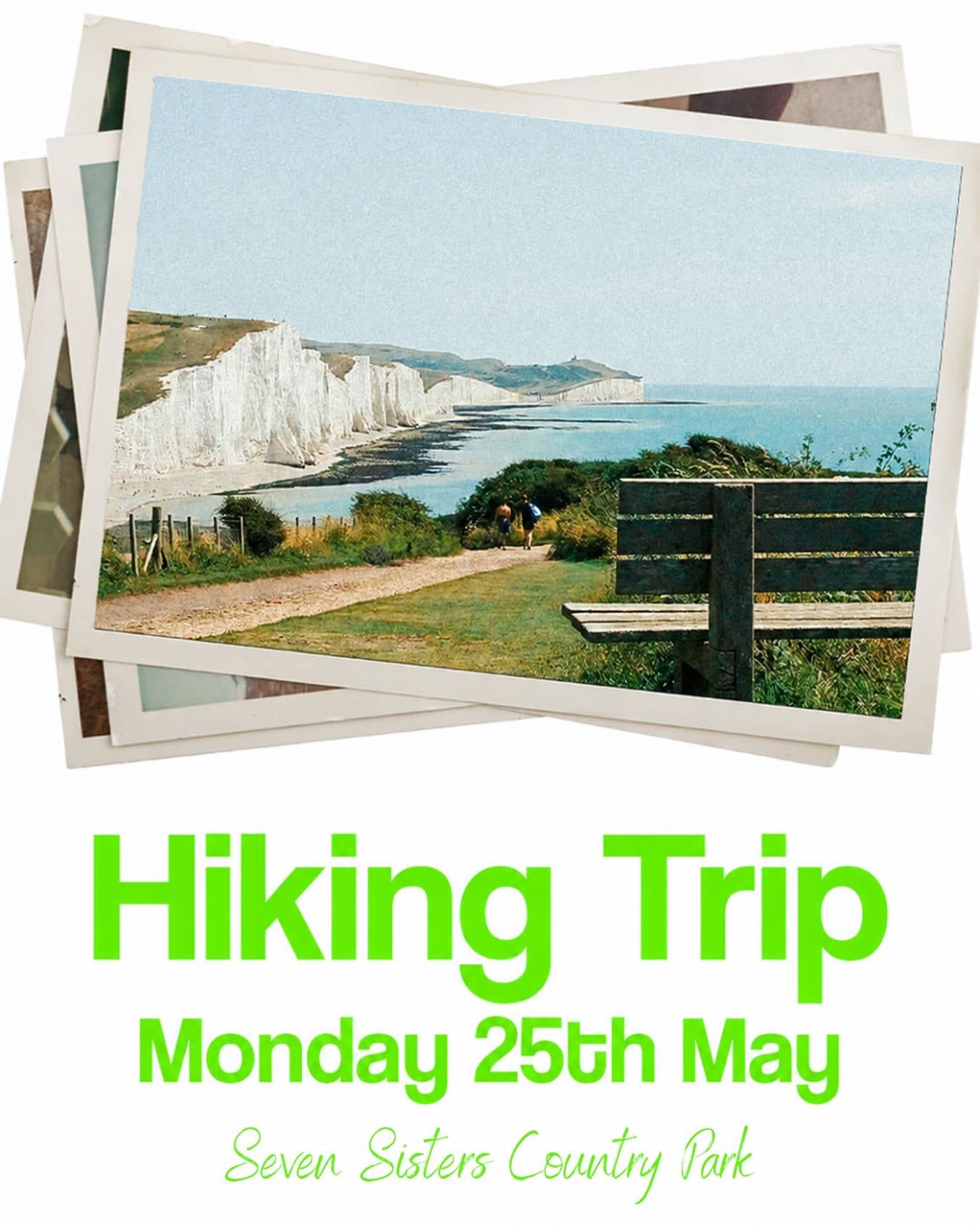 Don&rsquo;t have plans for this bank holiday Monday?!
Join us as we hike the beautiful Seven Sisters Cliffs 🏞️

Guaranteed good vibes, great company, and amazing views. It&rsquo;s the perfect chance to get outdoors, meet new people, and enjoy the da