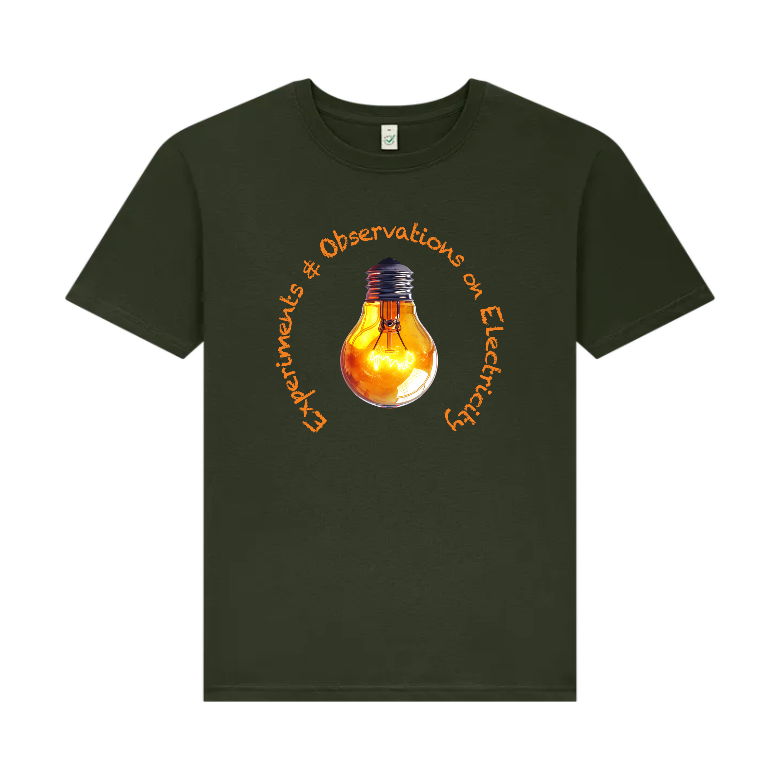 Experiments & Observations on Electricity Lightbulb Design t-shirt