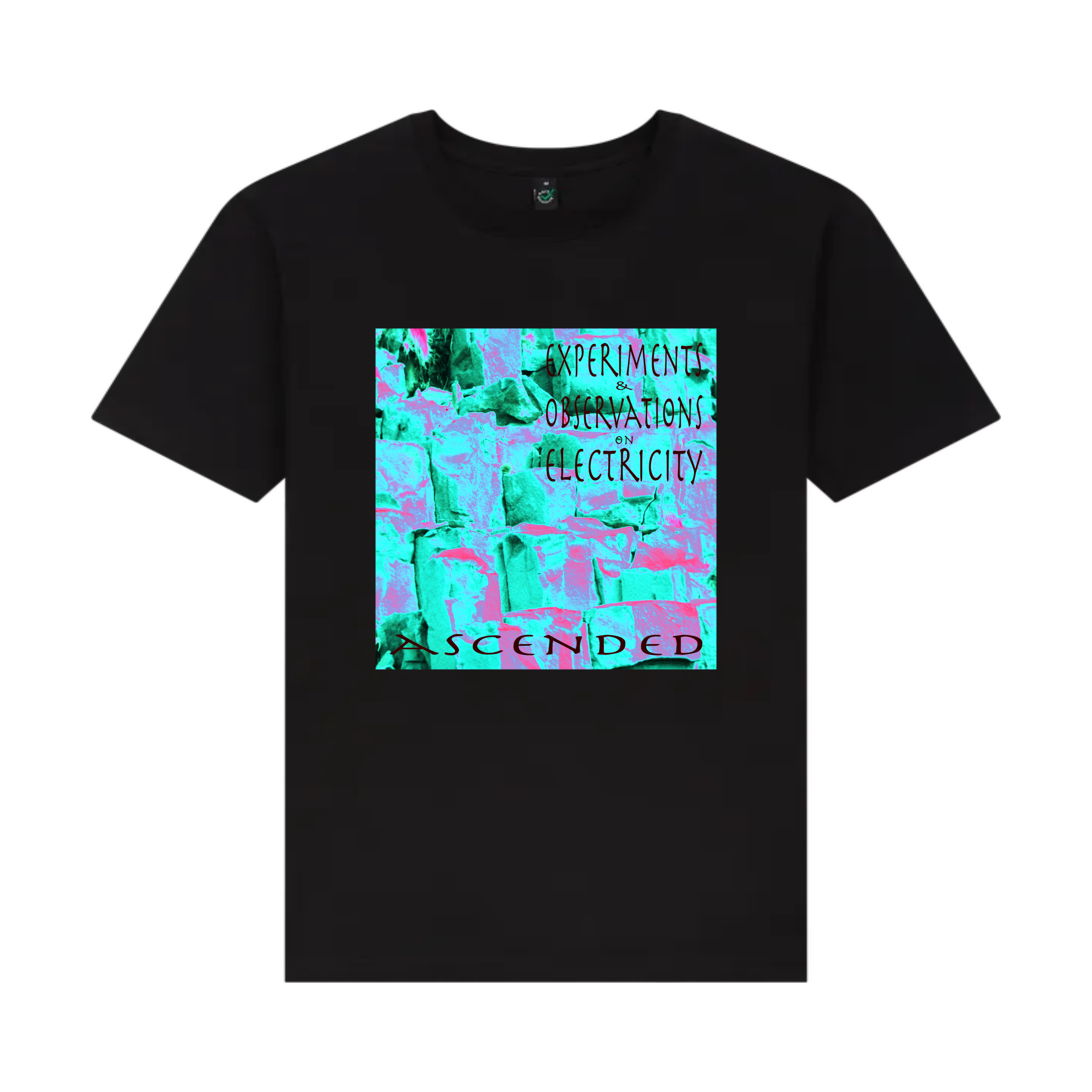 Experiments & Observations on Electricity "Ascended" Cover Design t-shirt