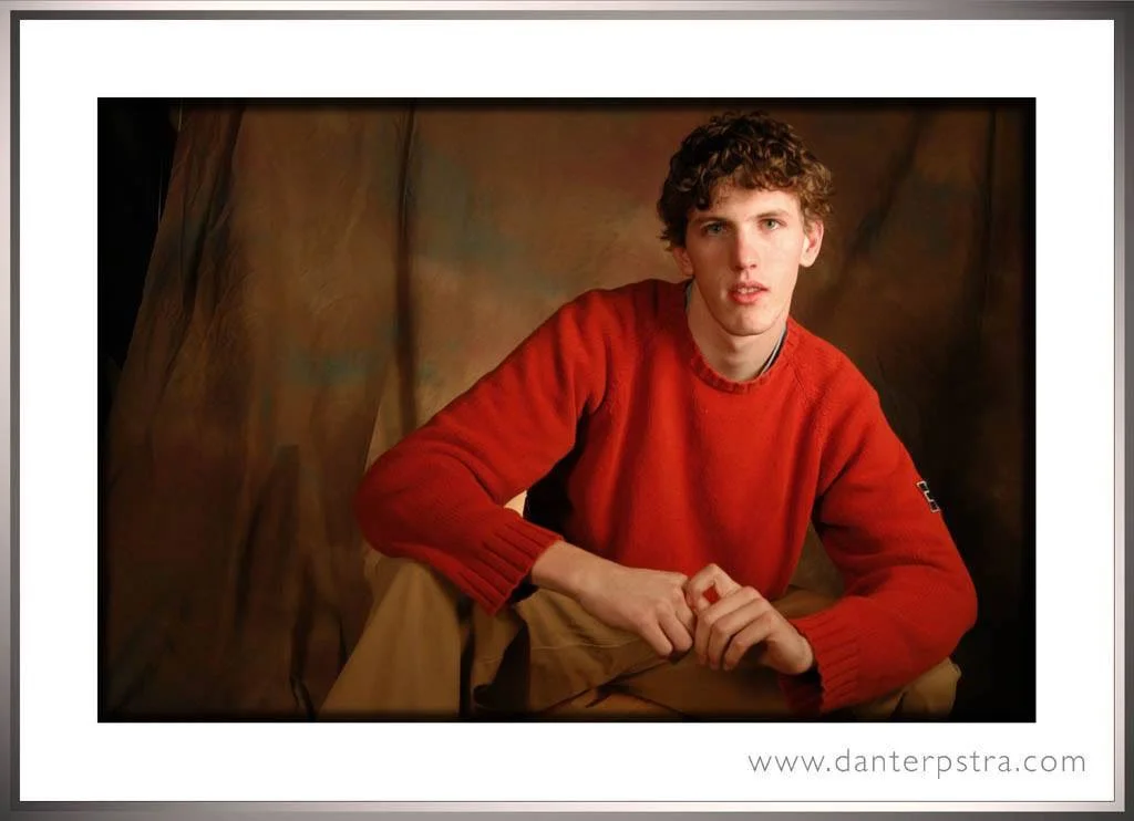 My senior portrait, don't judge me too much