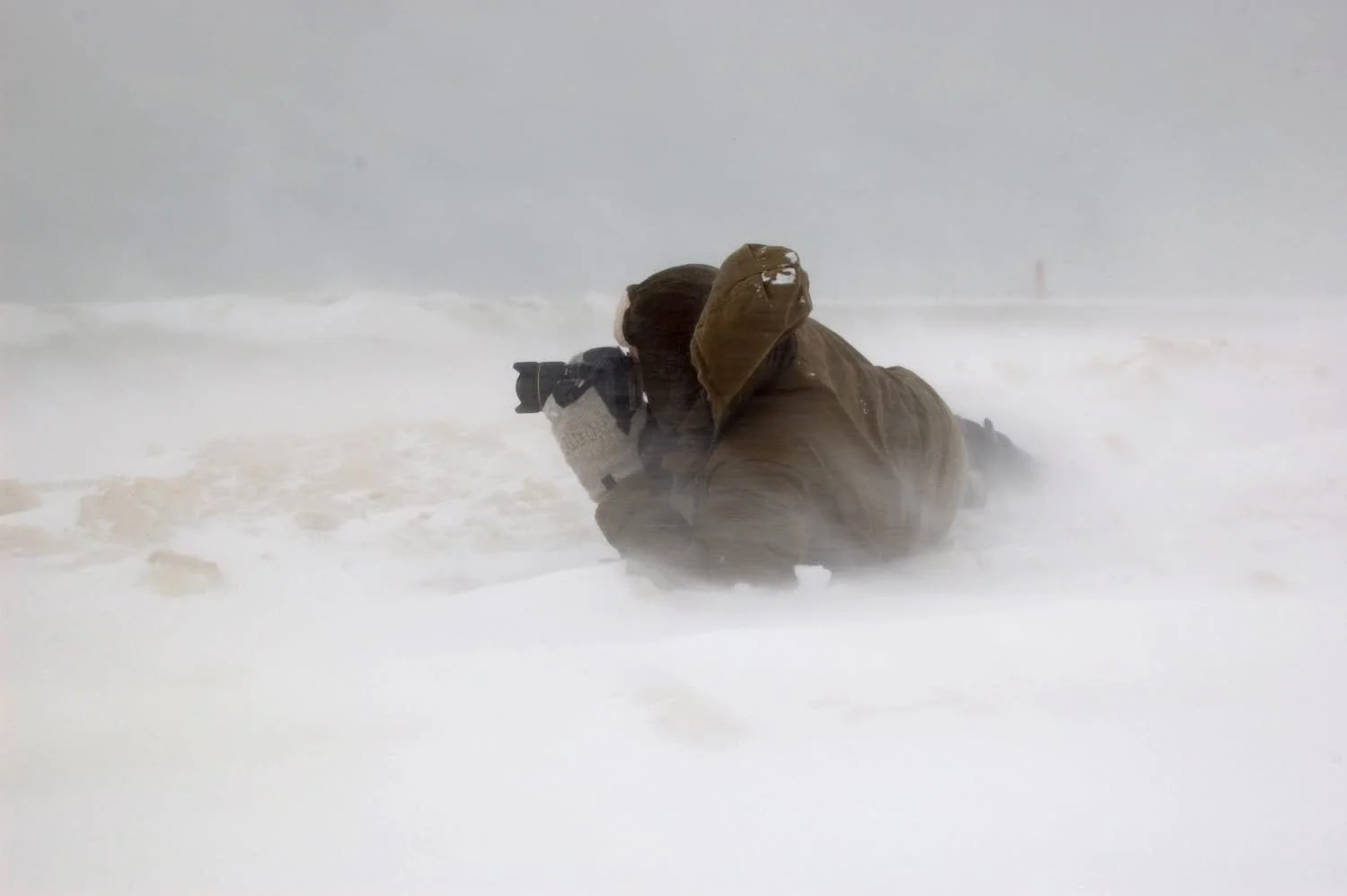 Lake Michigan. So cold the camera actually froze. I had to cuddle with it in my jacket to thaw it out. Anything for the shot right?