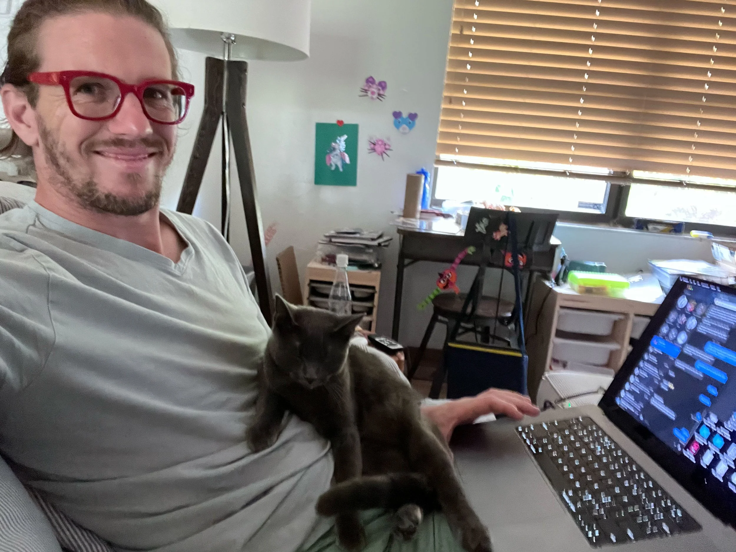 Trying to edit, say hello to Milo.