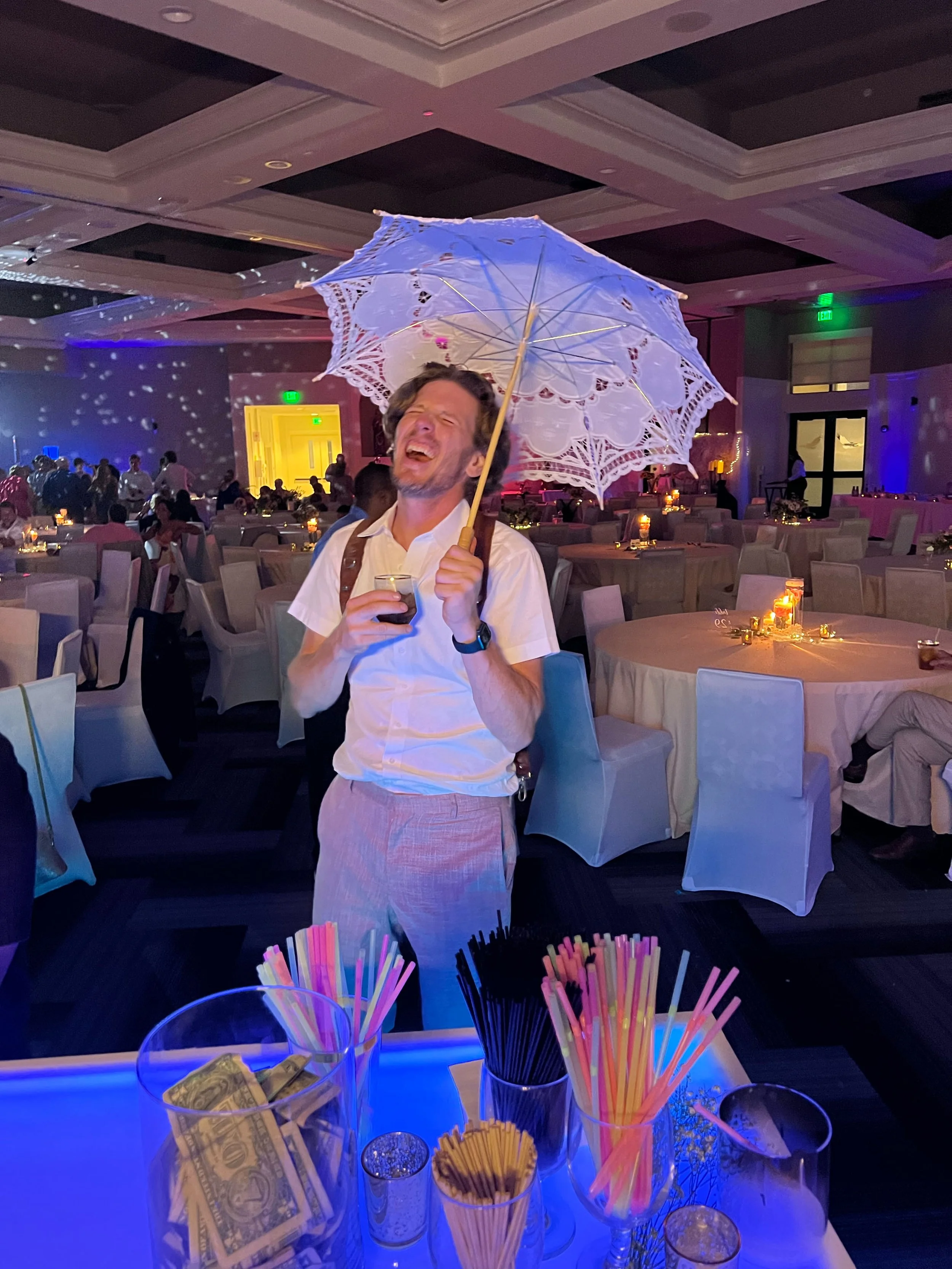 Guests aren't the only ones that get to have fun