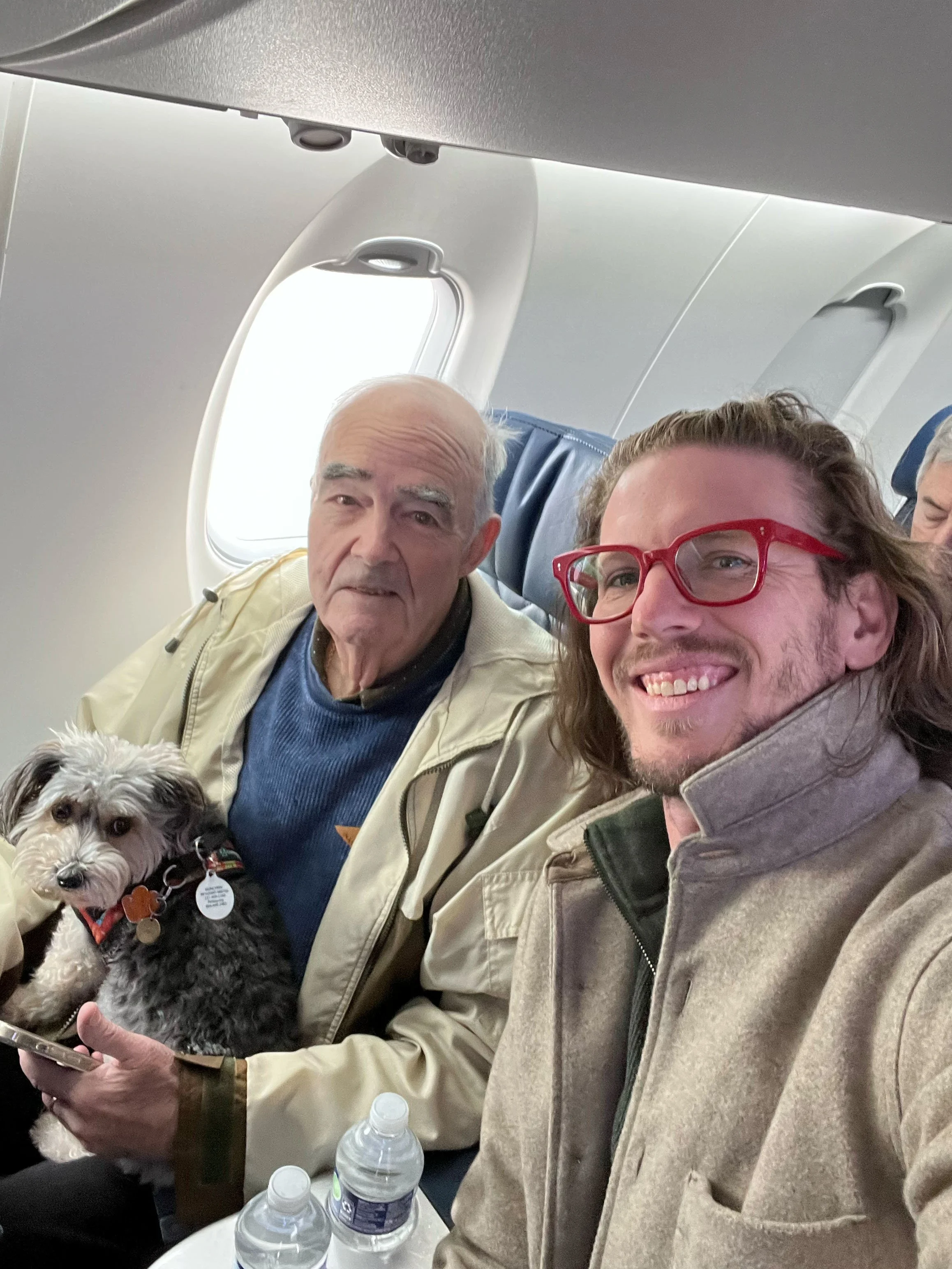 Helping my grandfather be a snowbird