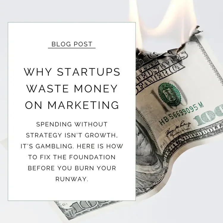 Why Startups Waste Money on Marketing