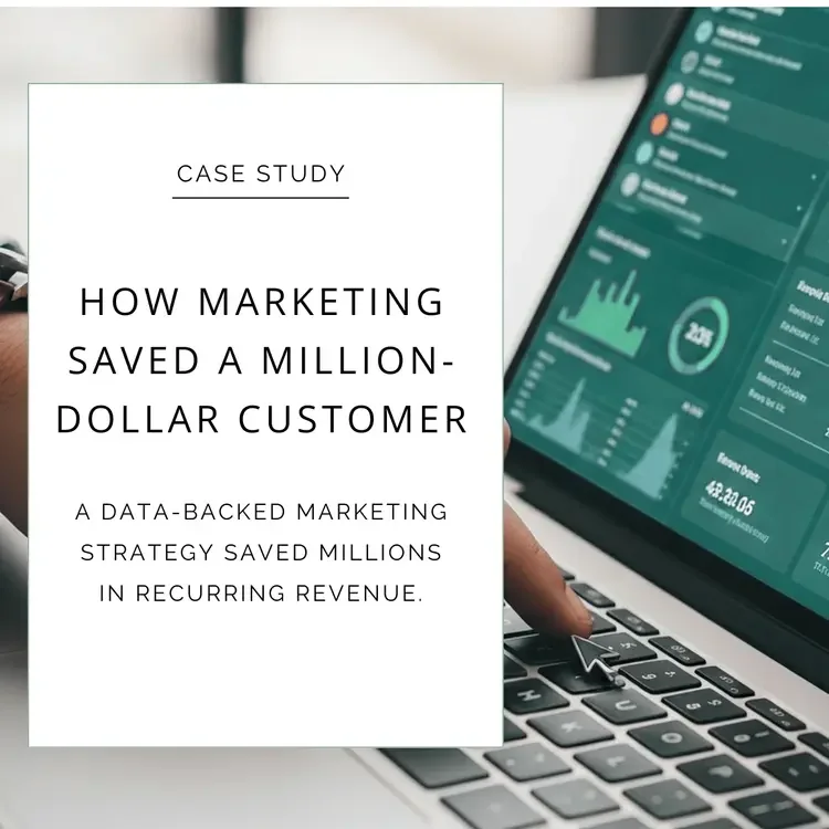 How Strategic Marketing Saved a Multi-Million-Dollar Customer