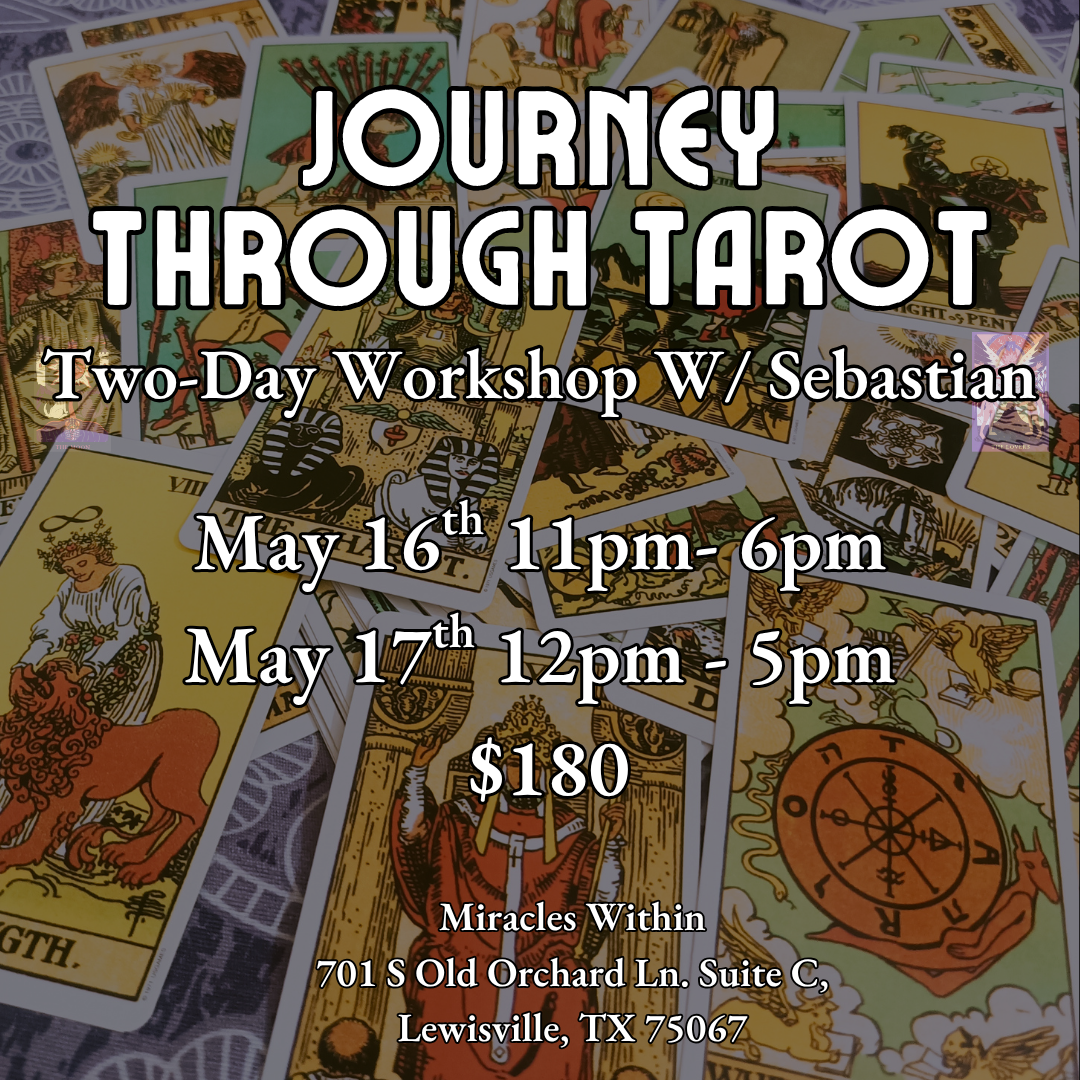 Journey Through Tarot (Two-Day Course) May 16-17