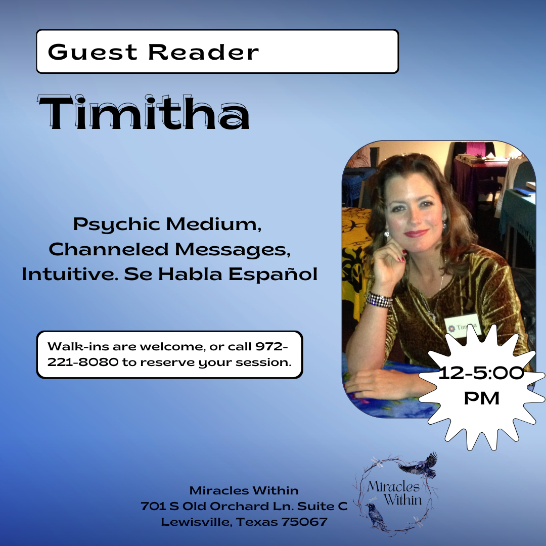 Guest Reader-Timitha 