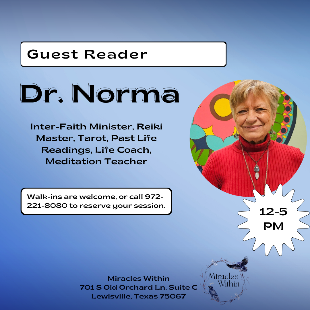 Guest Reader - Dr.Norma