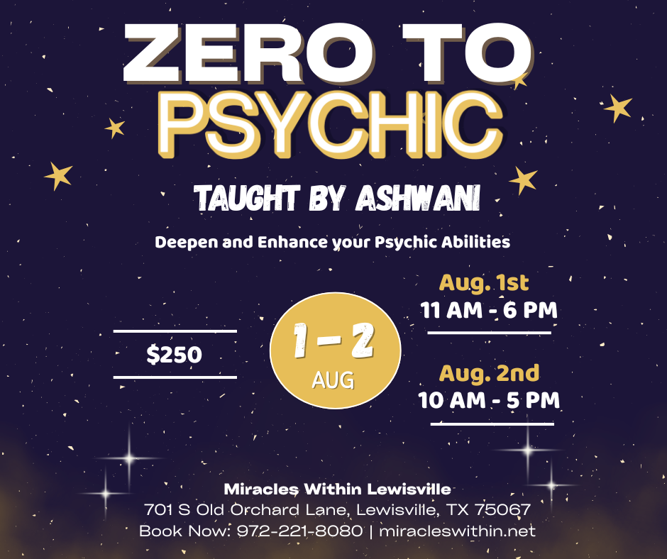 Zero to Psychic With Ashwani