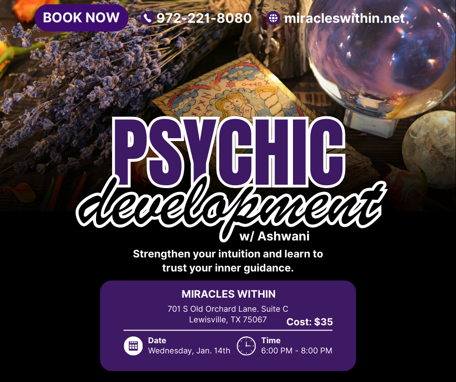 Psychic Development w/  Ashwani