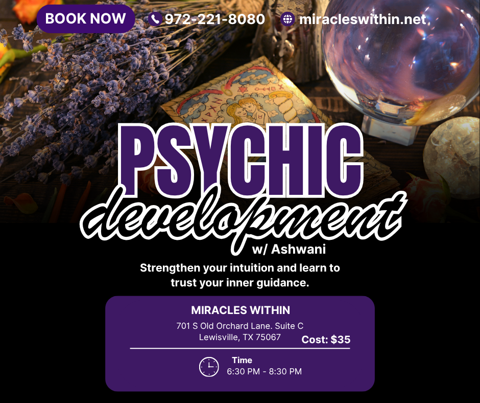 Psychic Development w/  Ashwani