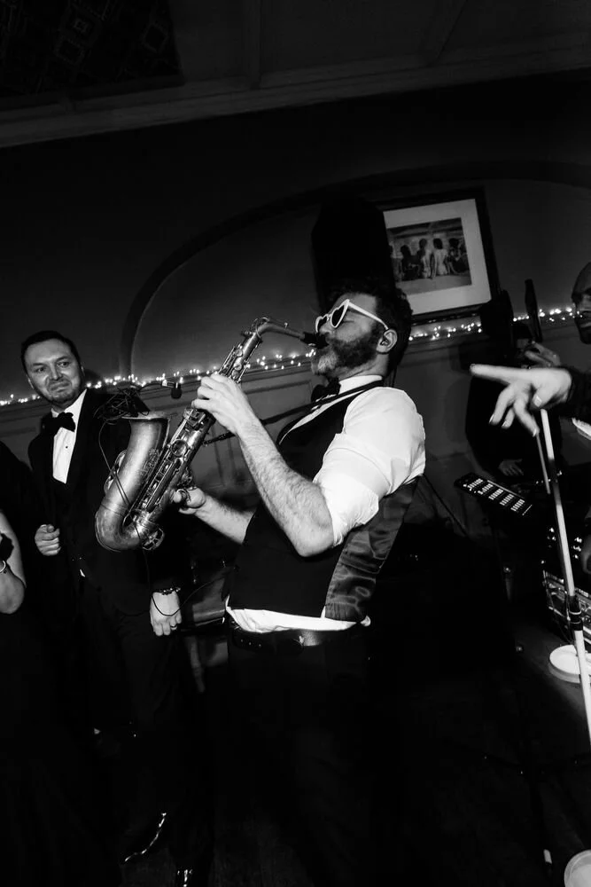 Saxophone solo in a wedding