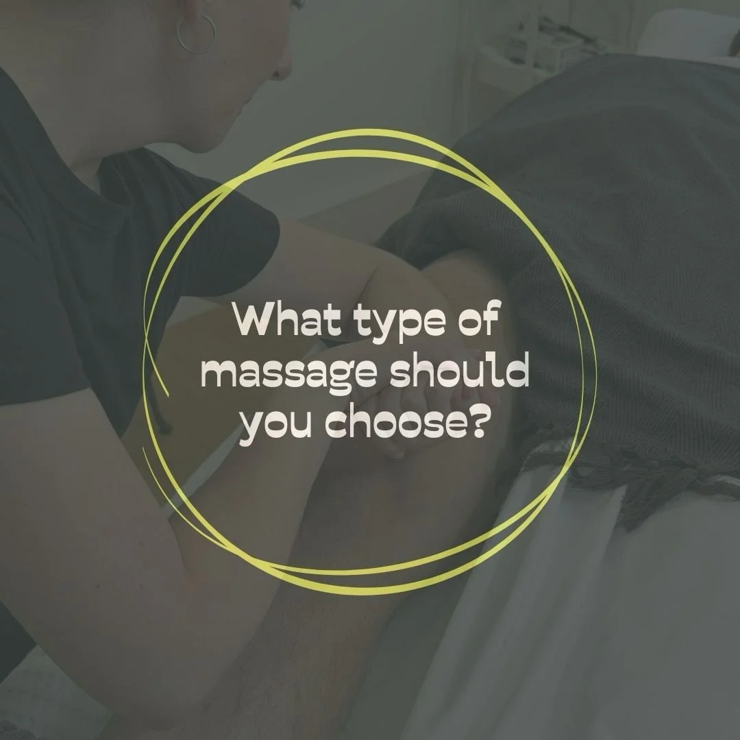 When you don&rsquo;t know which massage style to go for, think about what outcome you need.

Sports is the one I usually recommend the most if you&rsquo;re needing tension relief. It&rsquo;s just a lot more effective and results focused.

But the com