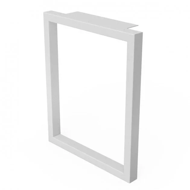 Soporte metálico para mesa Loft GoodsMetall OP27 730x600 mm blanco – Fabricación en España