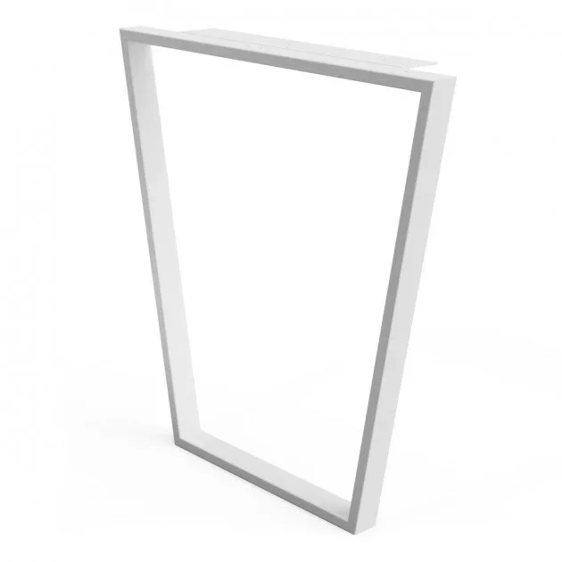 Soporte metálico para mesa Loft GoodsMetall OP29 730x600 mm blanco – Fabricación en España
