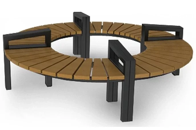 Banco GoodsMetall estilo loft 1800×450×450 mm – modelo LS33