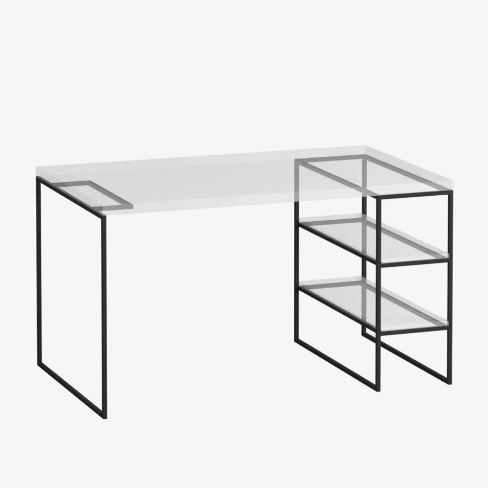 Pata metálica para mesa estilo Loft 700x600x300 mm OP6