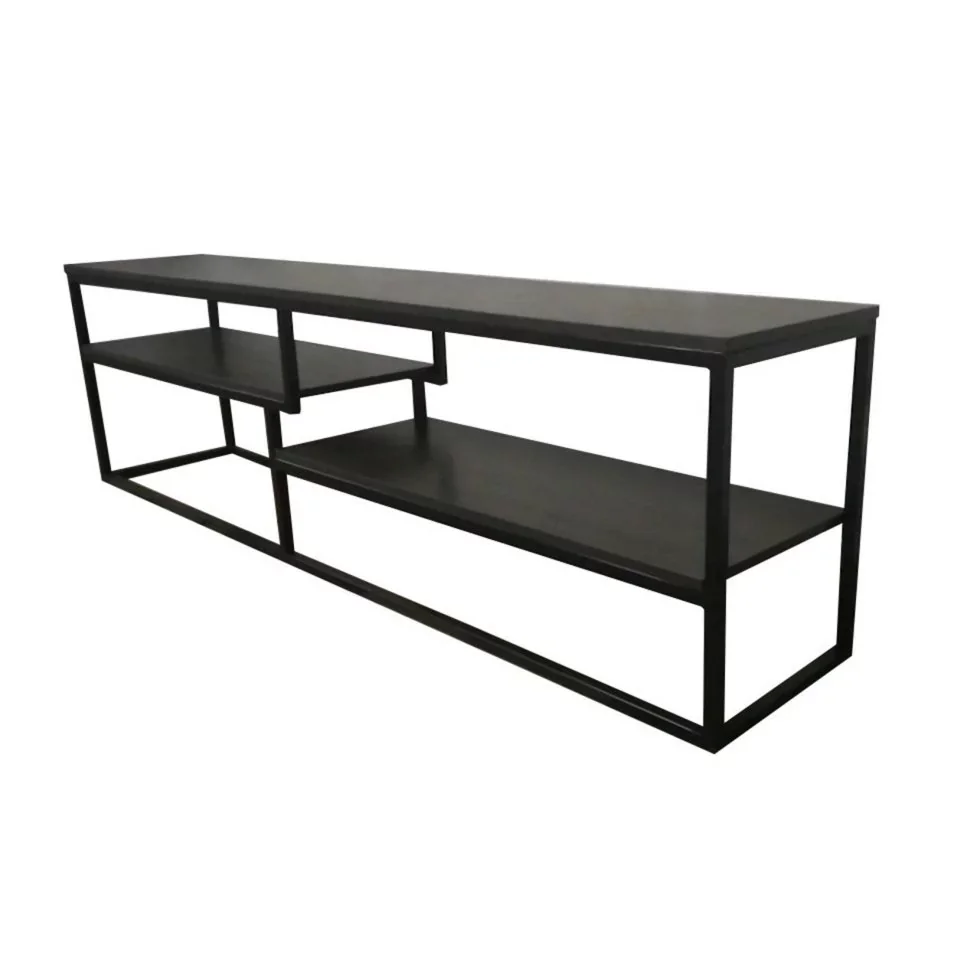 Mueble TV de metal estilo Loft LoftAcero T117 180x50x35 cm