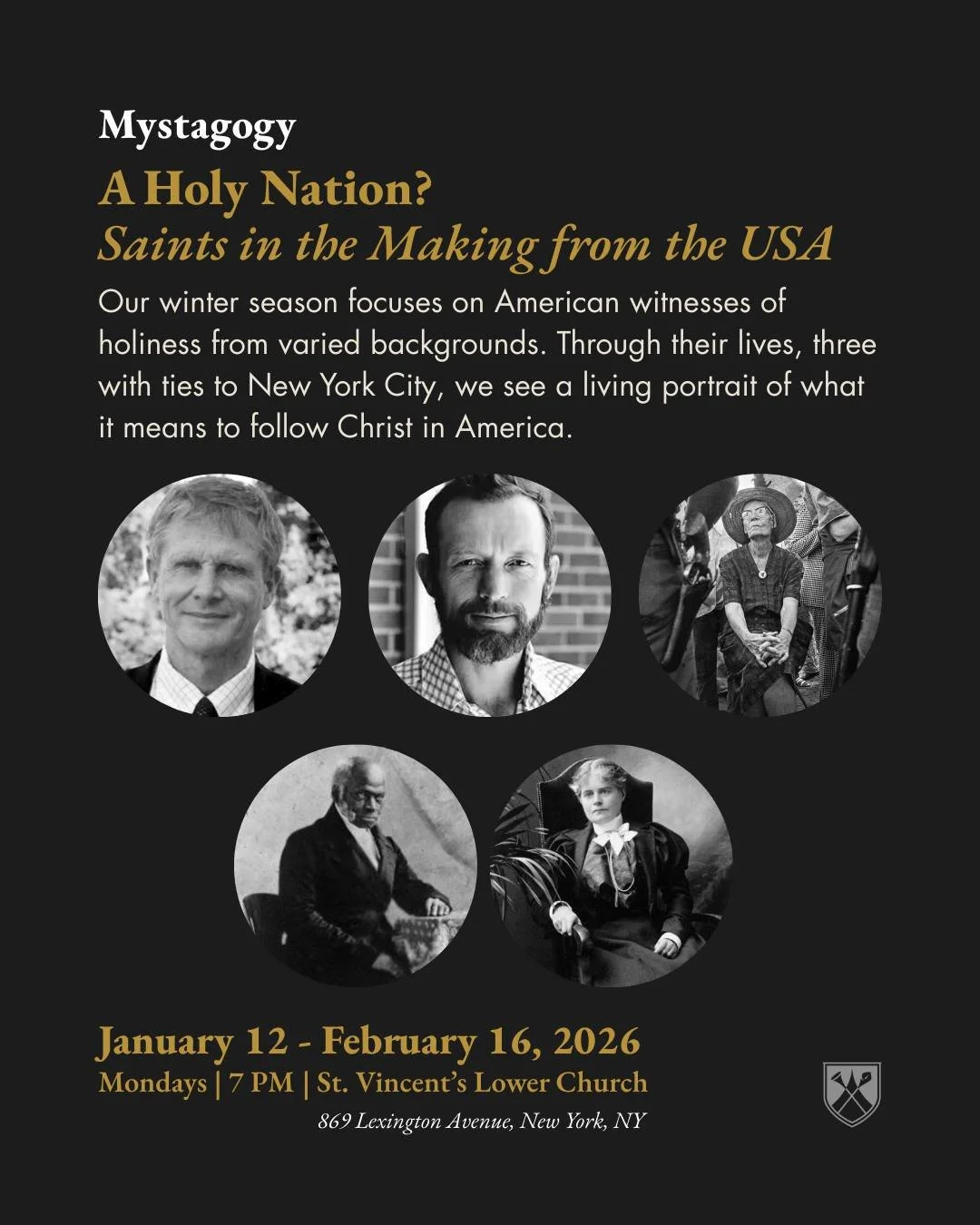 Mystagogy returns next Monday evening (January 12) in the Lower Church at St. Vincent&rsquo;s. A series of adult faith formation, Mystagogy invites us into the riches of Scripture, the witness of the saints, and the Church&rsquo;s living tradition. T