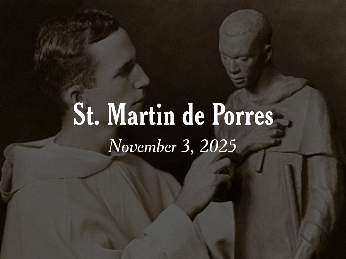 Homily | Feast of St. Martin de Porres