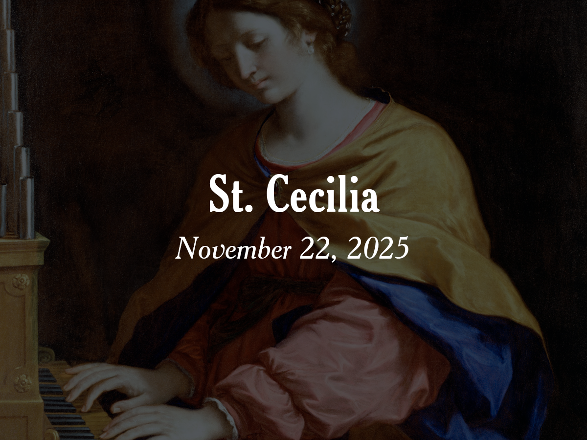 Homily | Feast of St. Cecilia
