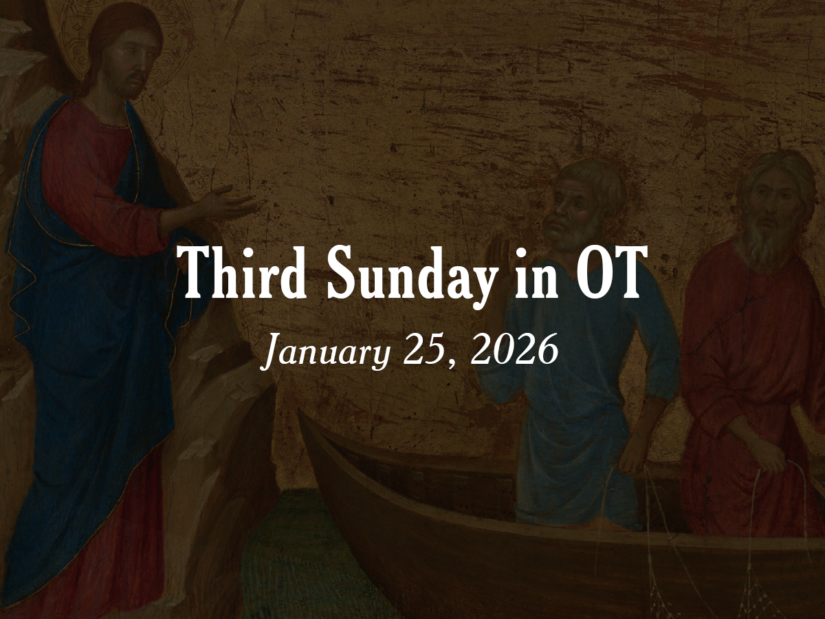 Homily | Third Sunday of Ordinary Time
