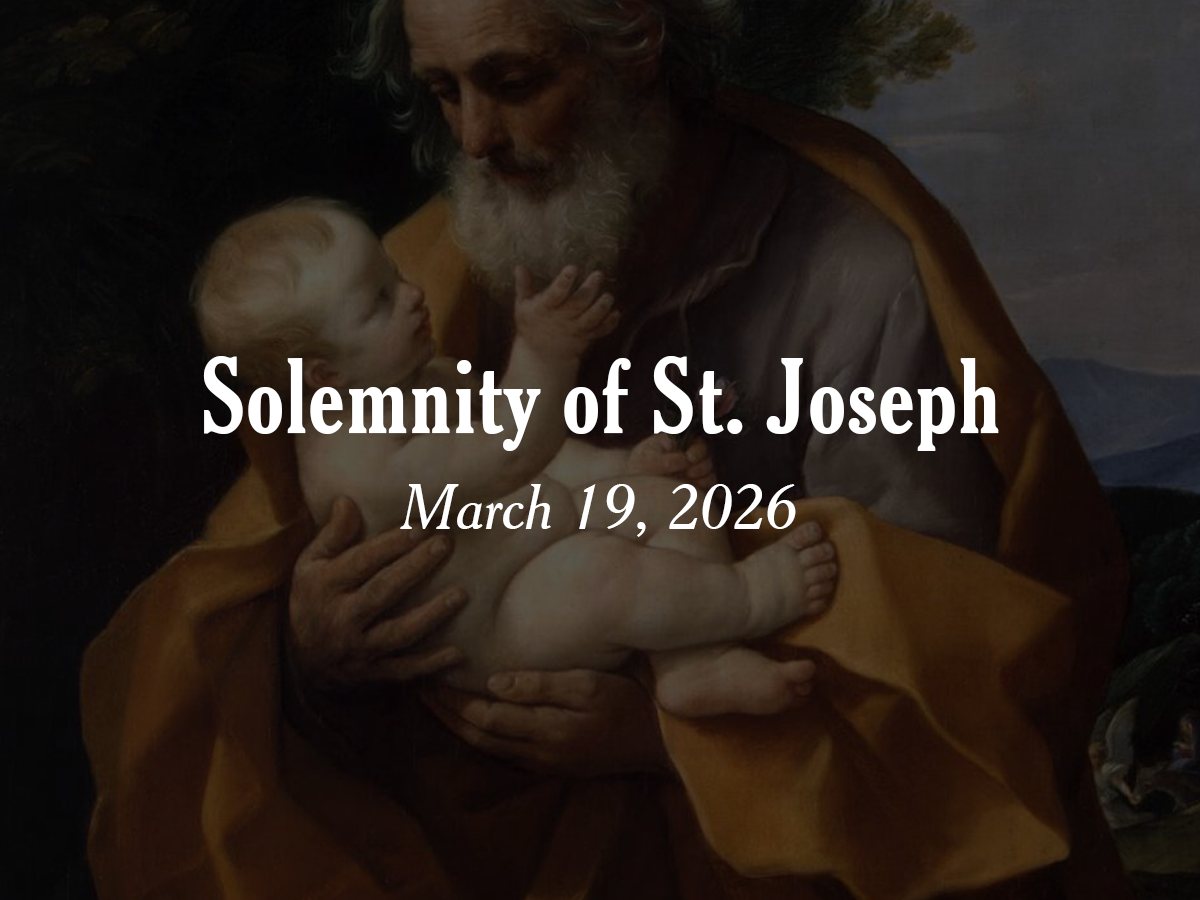 Homily | Solemnity of St. Joseph