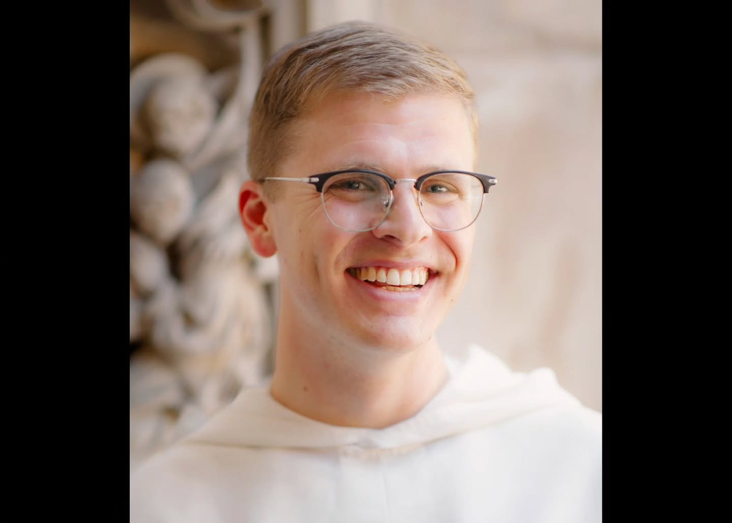 Fr. Cyril agrees today is the perfect day to welcome our summer deacon, Br. Finbar! We're so exited to have him on board (and celebrate the big 3-0 with him!)

Br. Finbar was born in Woodlawn in the Bronx and grew up in Scarsdale, NY, as the second-o