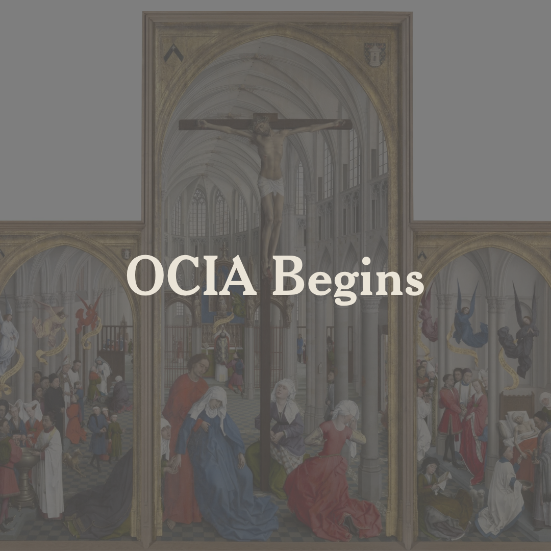OCIA Begins