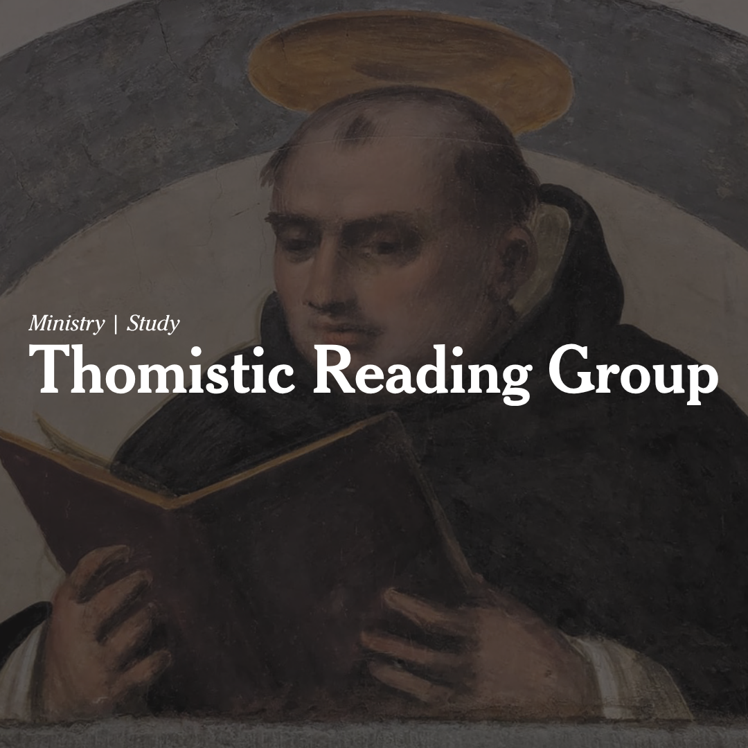 Thomistic Reading Group