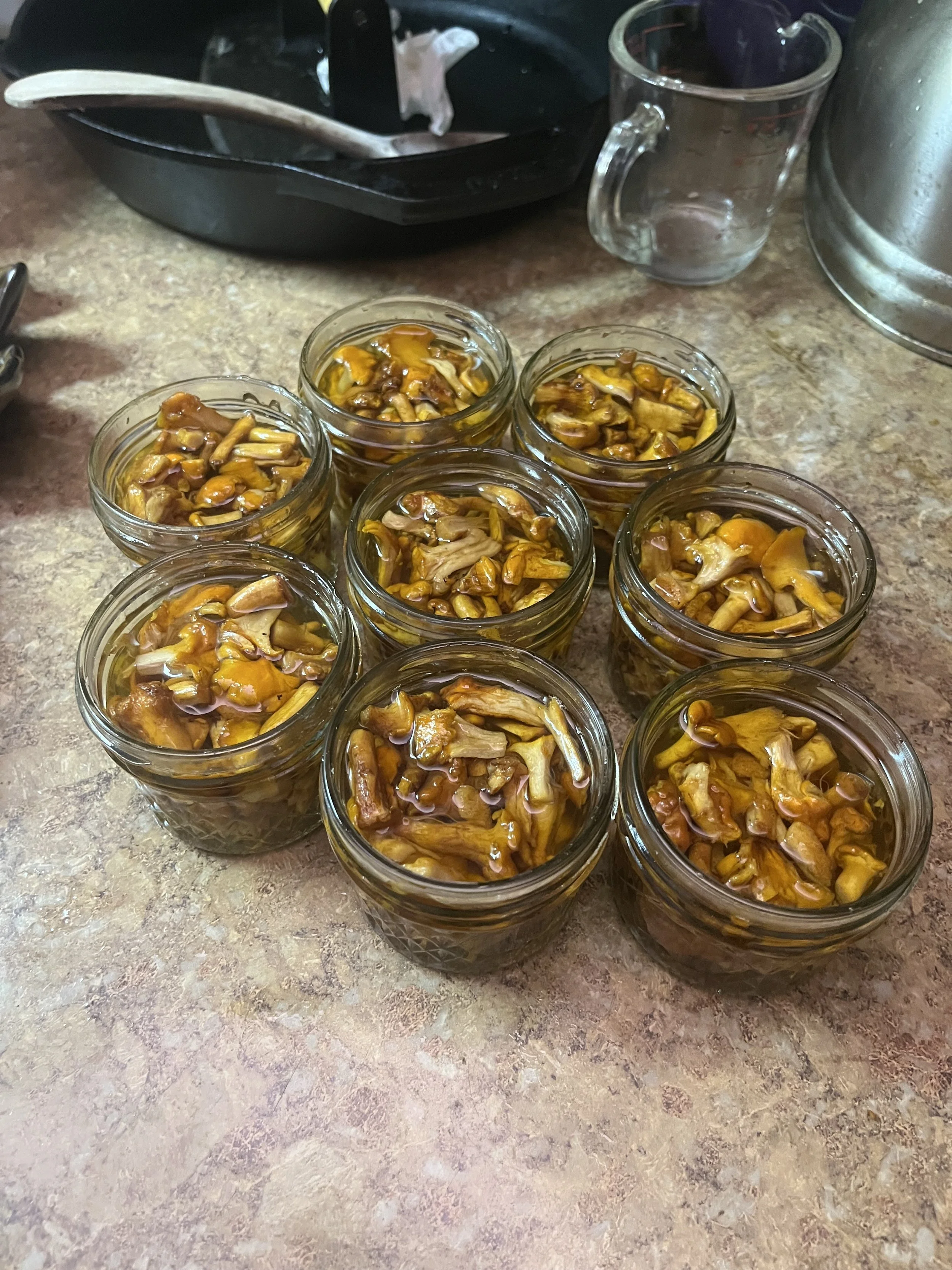 Brandied Chanterelles