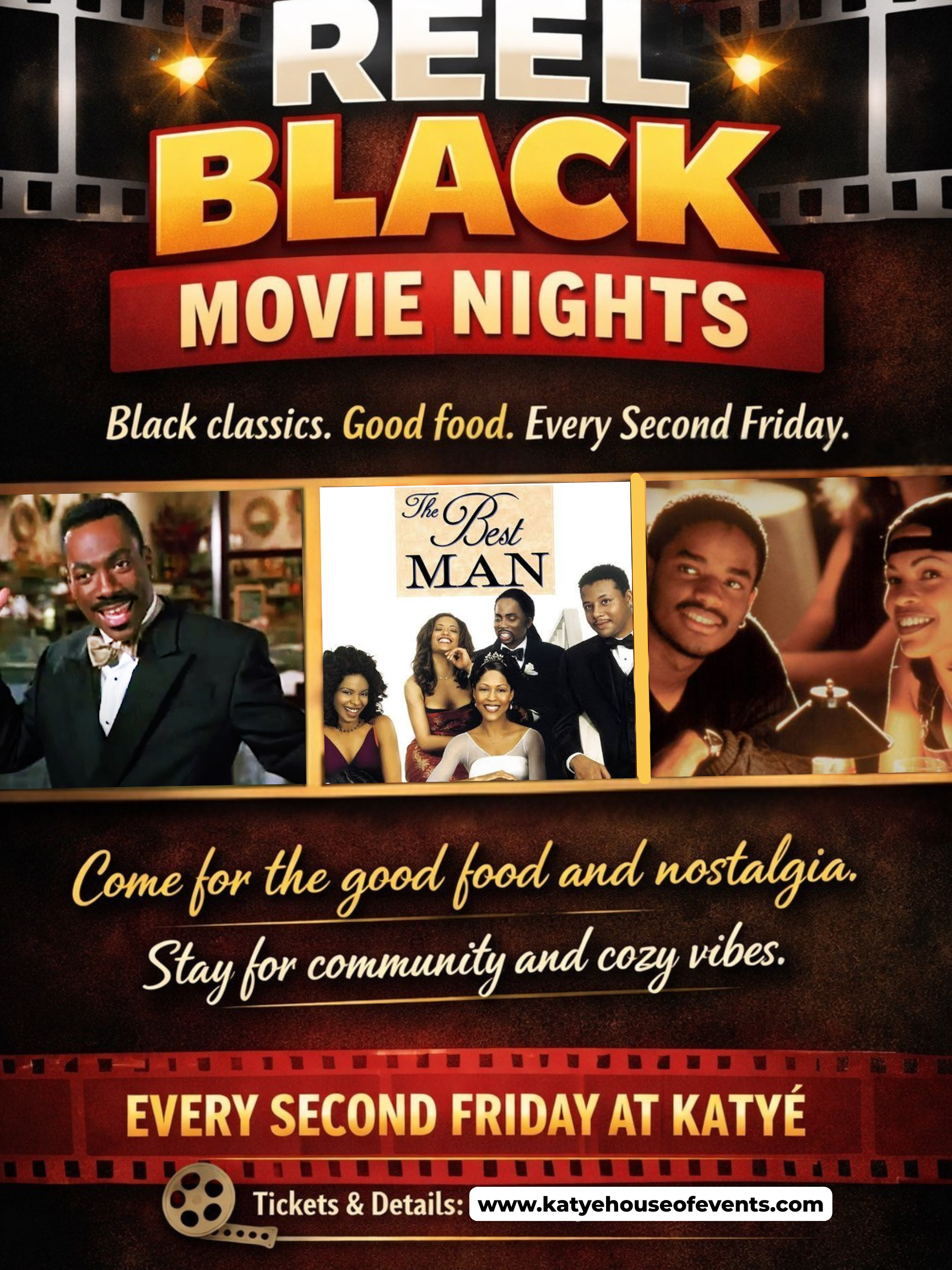 Reel Black Movie Night: Every Second Friday