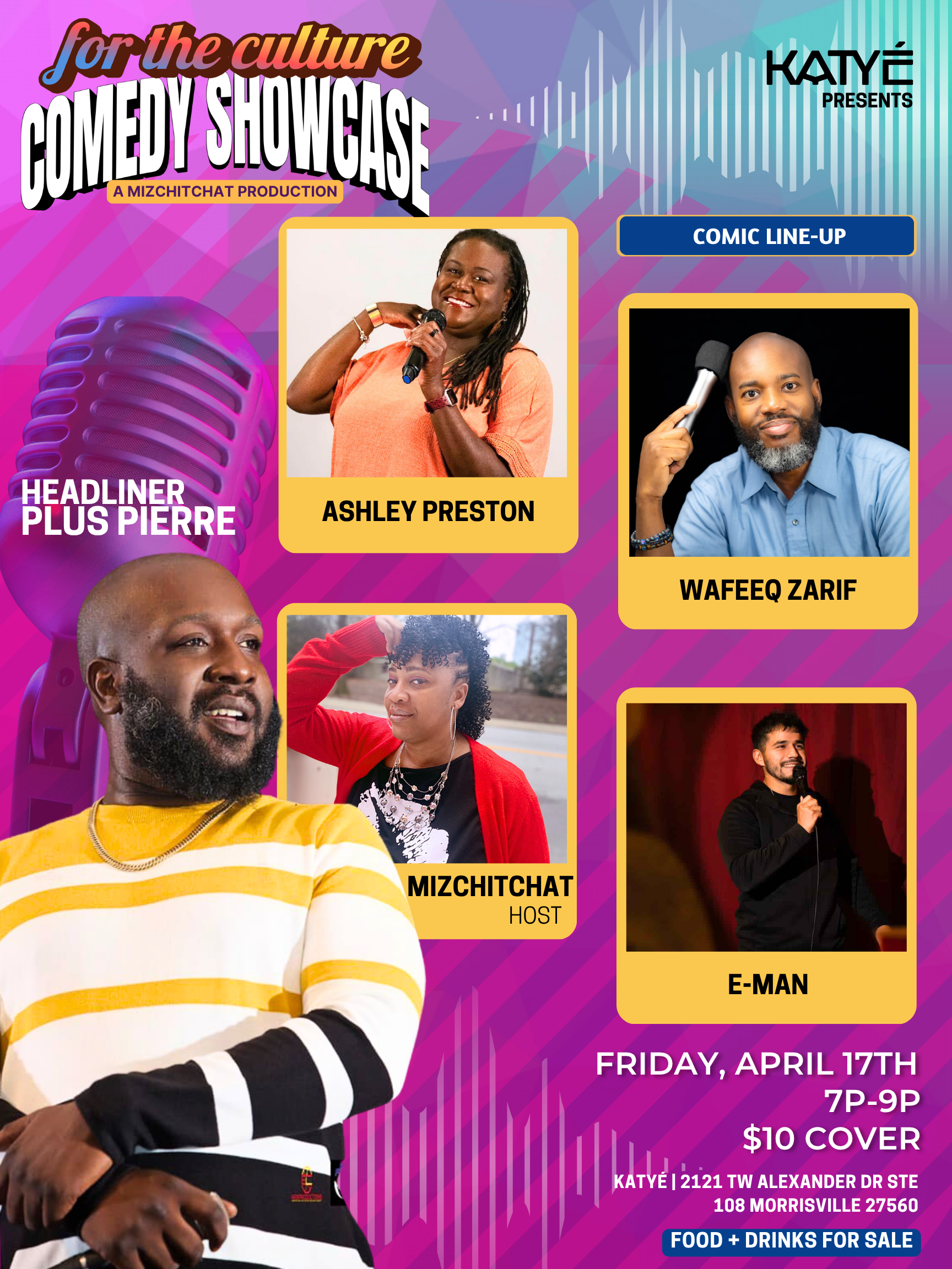 For the Culture Comedy Showcase