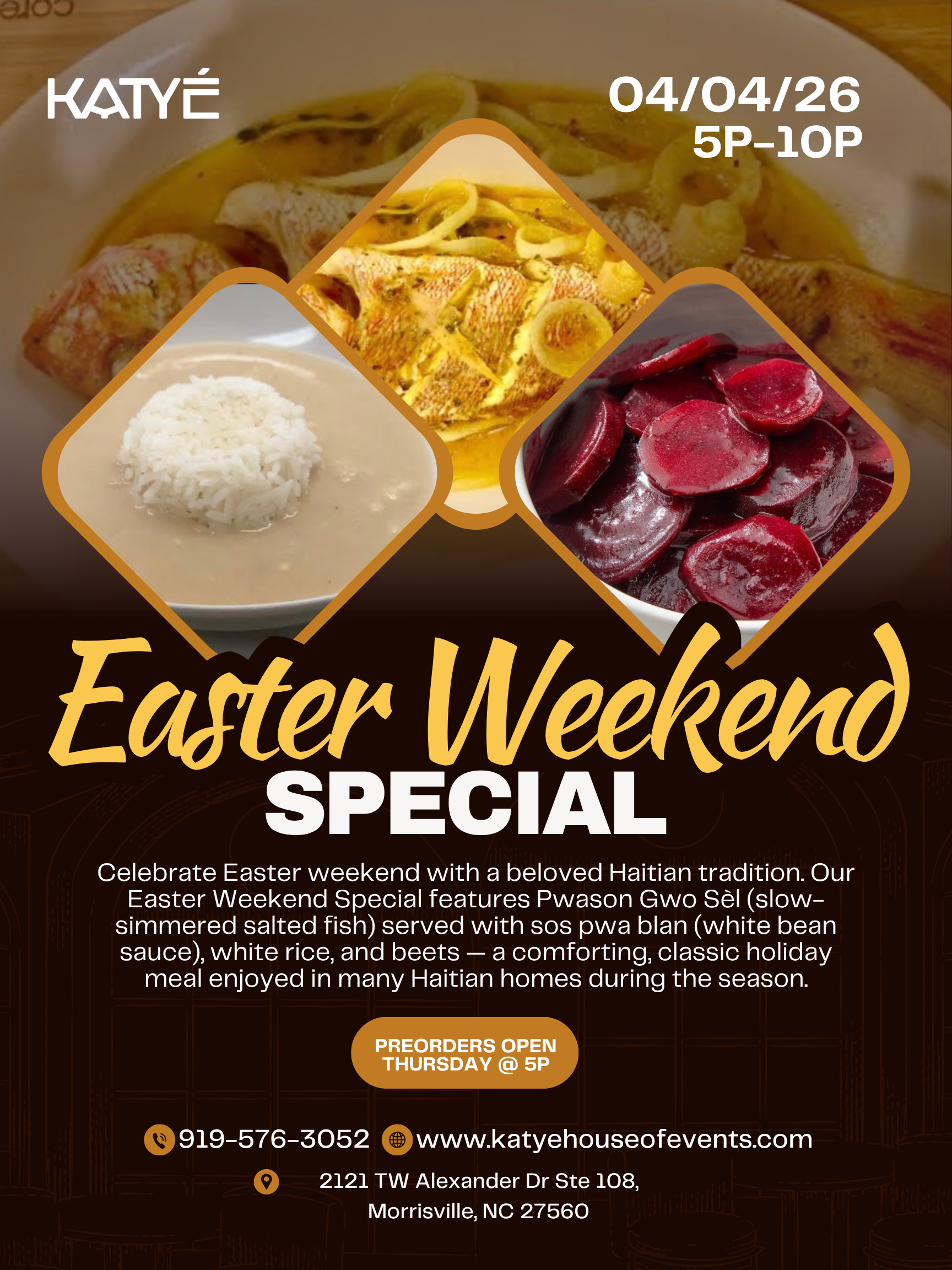 Easter Weekend Special
